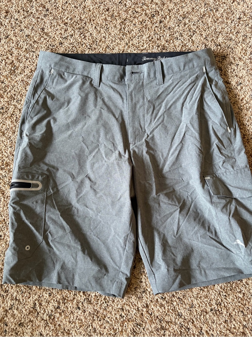 Tommy Bahama Men's Gray Cargo Shorts